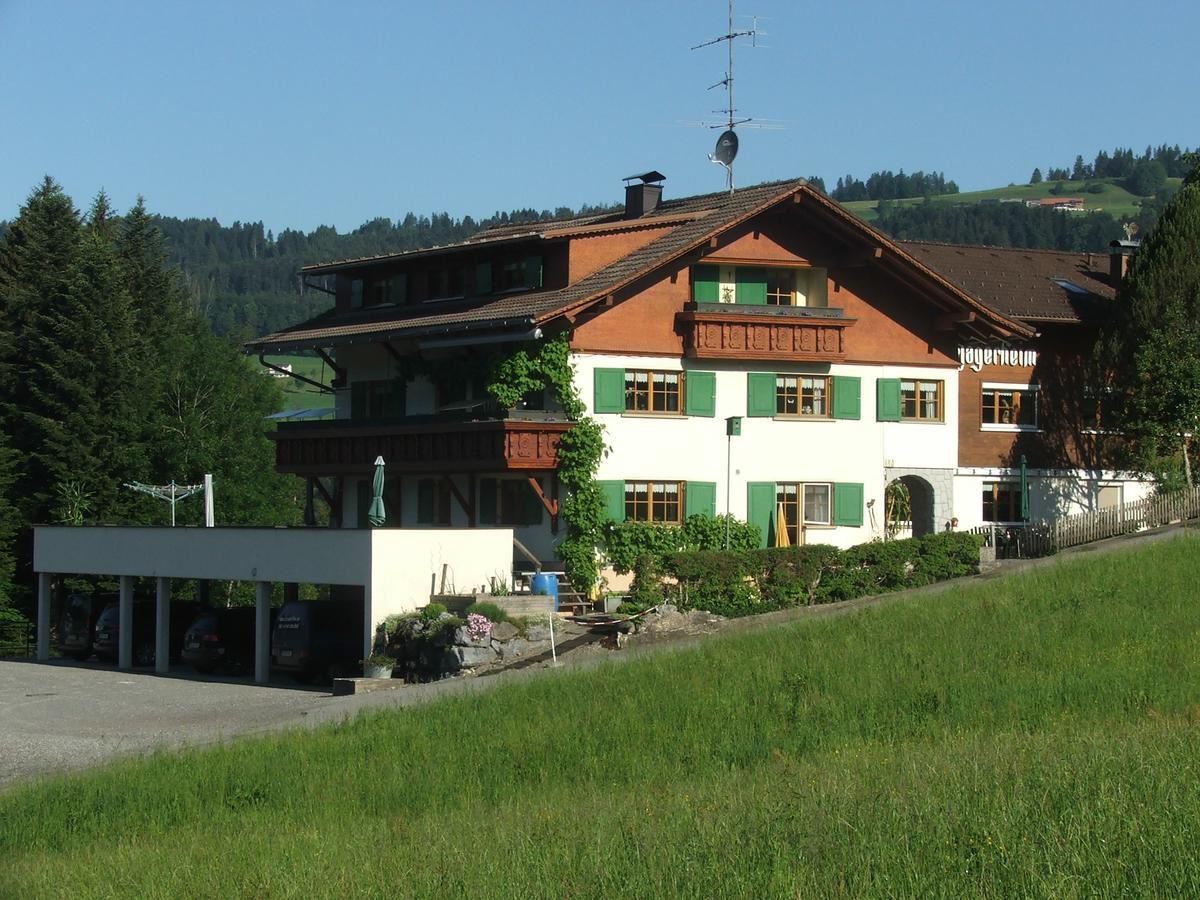 Pension Jaegerheim Крумбах Екстериор снимка
